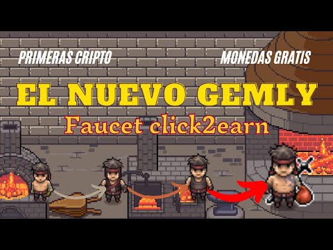 El nuevo Gemly | Tutorial de Cryptoscoop | Faucet click2earn para conseguir DOGE a Faucetpay