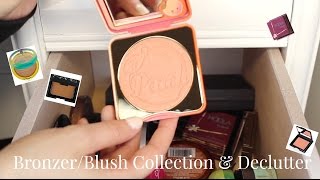 Bronzer/Blush Collection & Declutter | 2017