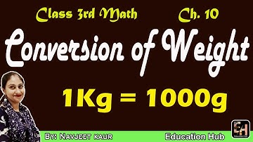Conversion of Weight || Class 3rd math || Chapter 10, ex 10.2