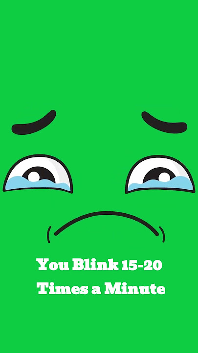 “You Blink 20 Times a Minute — But Wait Until You Hear Why 👁️😲”| #shorts