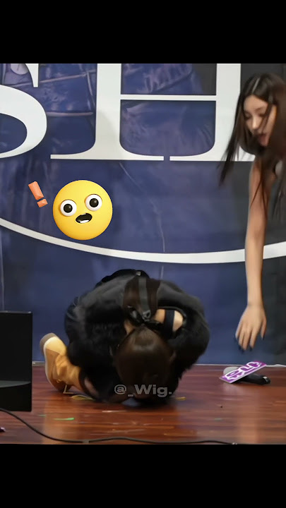 she seemed in pain!😯😯 #itzy #yuna