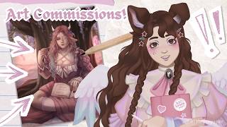 How to Start Art Commissions! I Tips for starting your art business