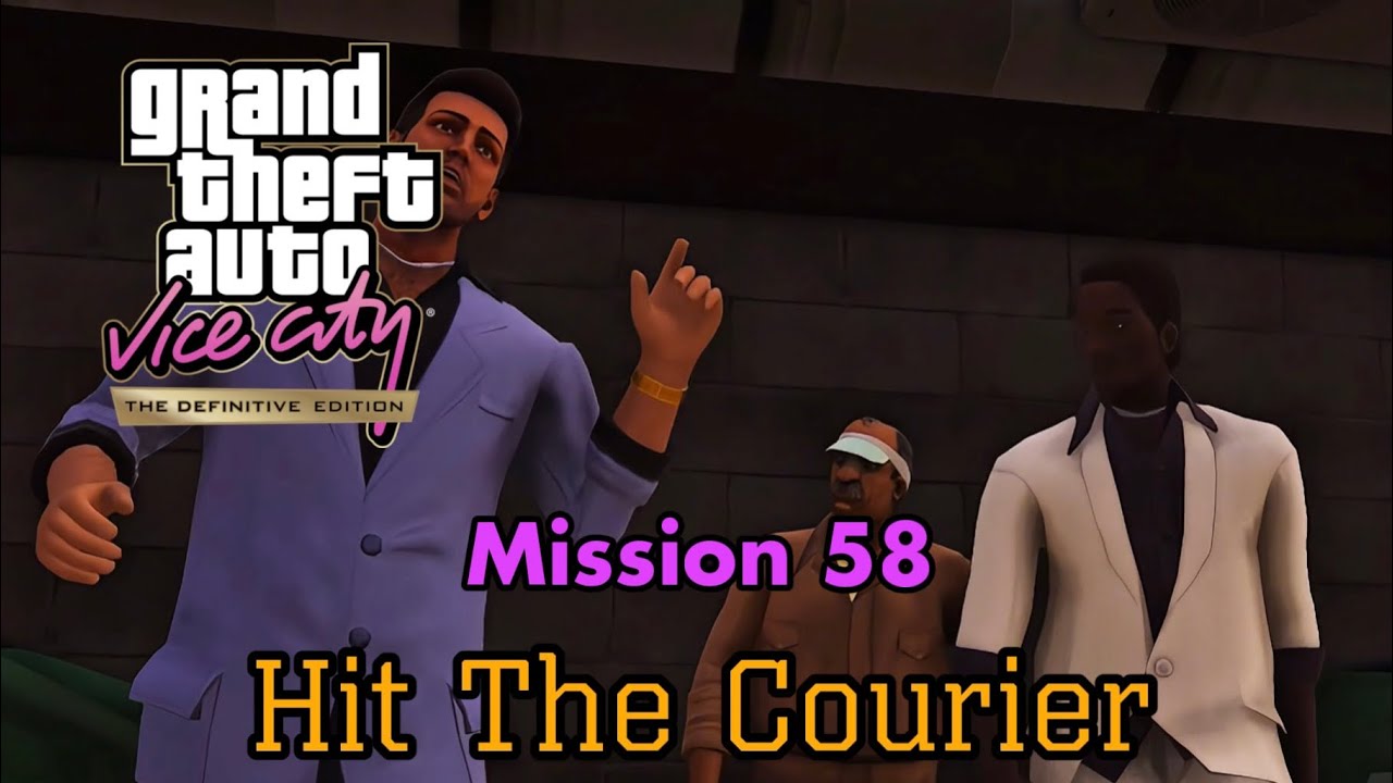 Миссия 58 | Напасть на курьера | Grand Theft Auto Vice City | Definitive Edition