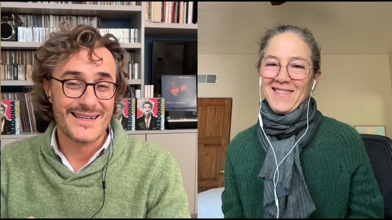 Belting out with Donna De Lory - singer, songwriter and legendary Madonna backup vocalist!