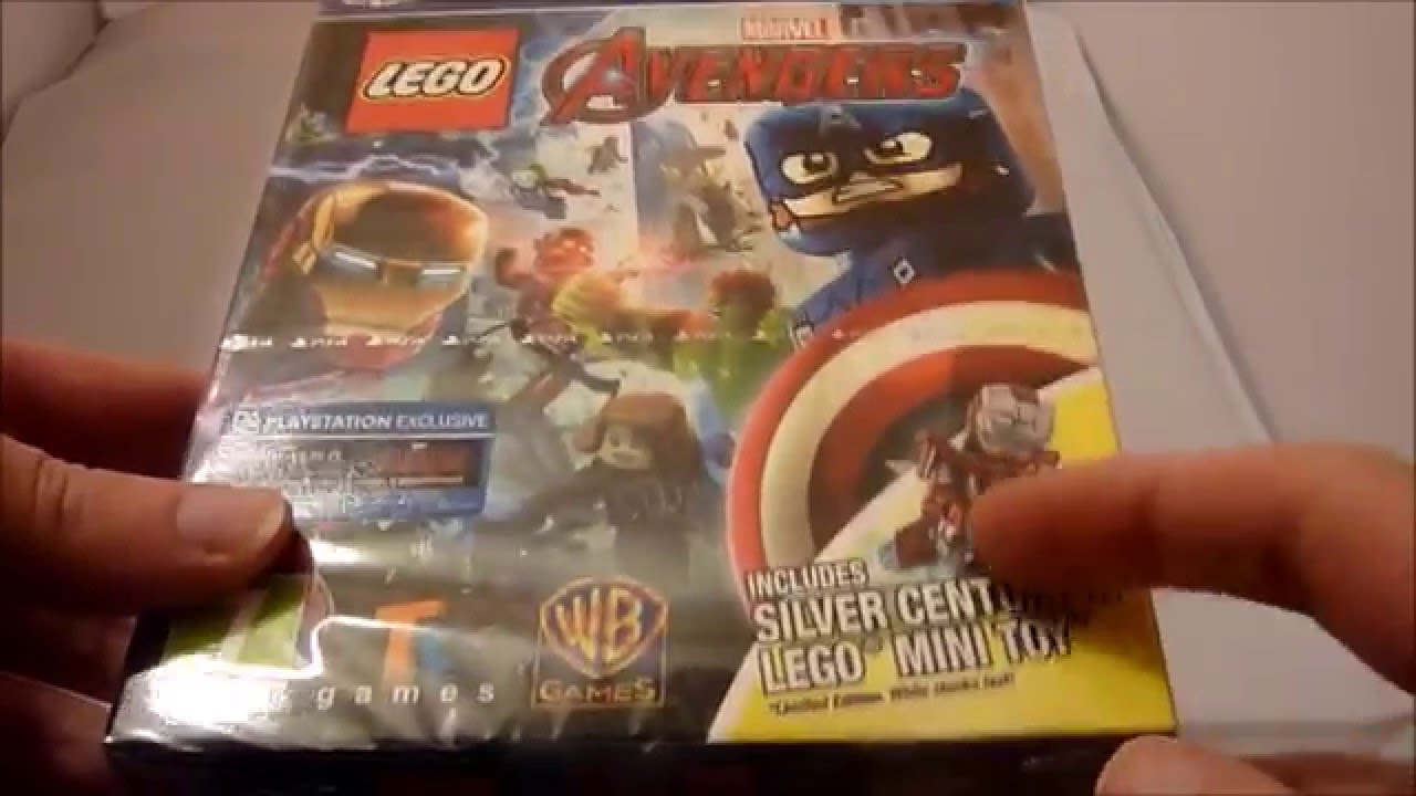 lego marvel avengers ps4 deluxe edition