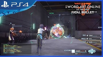 Sword Art Online: Fatal Bullet (2018) - 2 minutes of Gameplay Video - PS4