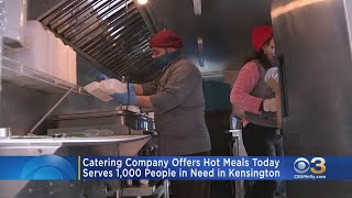 Local Catering Company Serves 1,000 Meals In Kensington