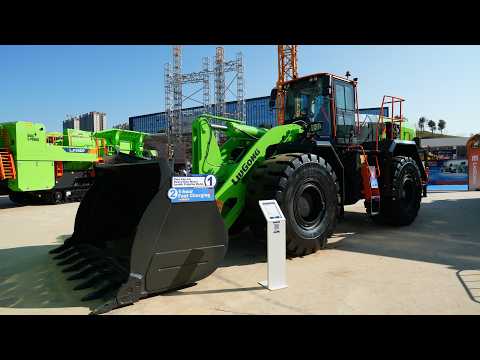 LiuGong 8110TE it's Largest Battery Electric Wheel Loader in Production