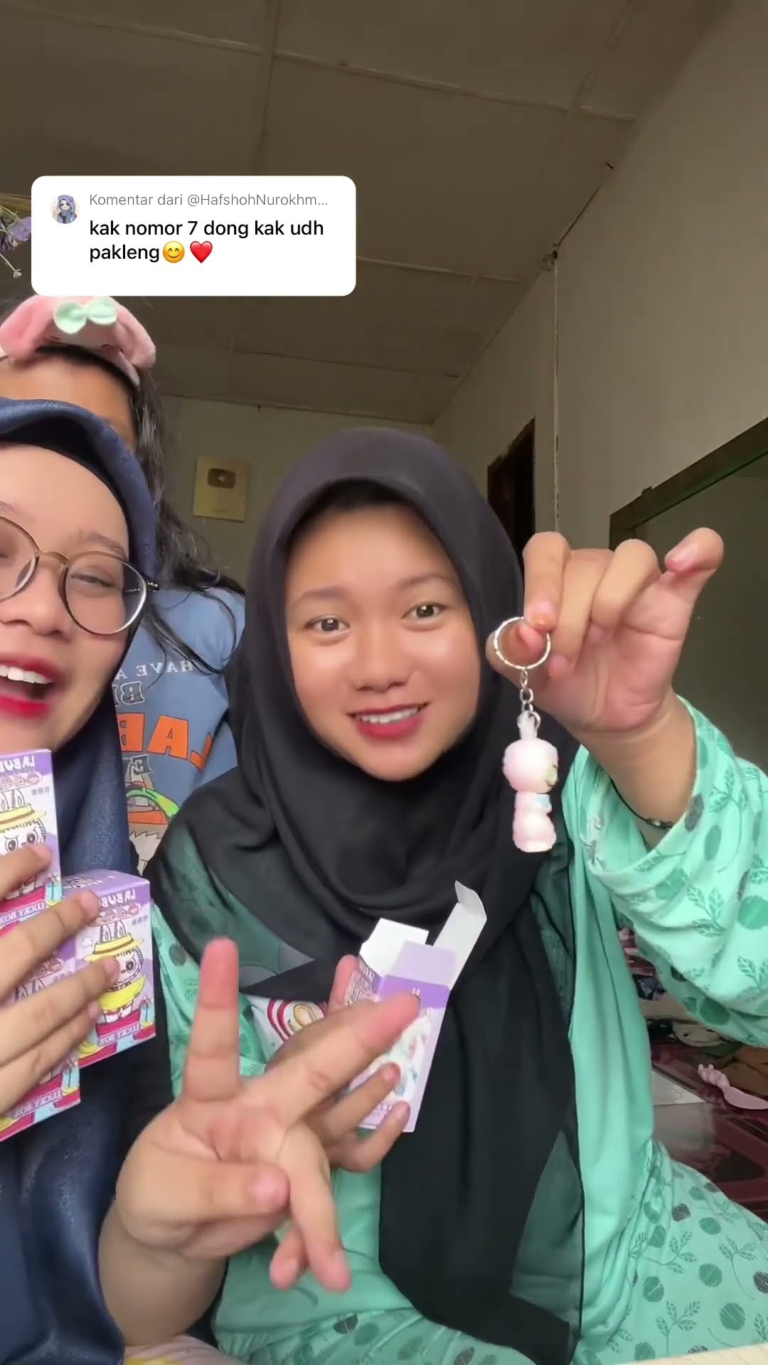 DINDA DAPET LABUBU NAIK MOTOR @ujuchannel5170