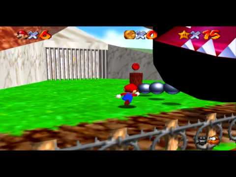 Super Mario 64 - Course 1 Bob-omb Battlefield - Star 6