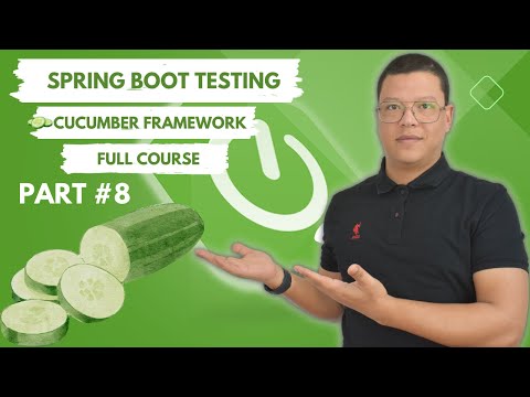 Cucumber Framework Tutorial & Spring boot | Cucumber features #8