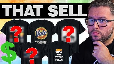 Anti-Trump T-Shirt Designs That Sell: Research and Ideas