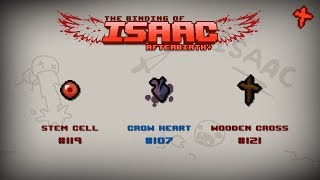 Binding of Isaac: Afterbirth+ Item guide - Stem Cell, Crow Heart, Wooden Cross