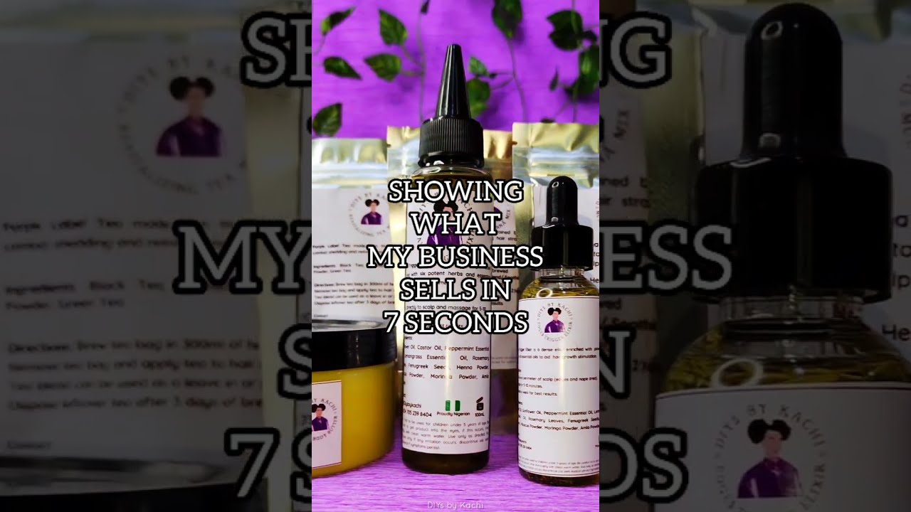 DIYs by Kachi: SMALL BUSINESS TIKTOK NATURAL HAIR PRODUCTS FOR HAIR GROWTH