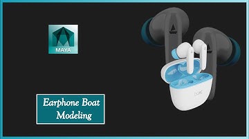 #Earphone boat-Modeling in 3D Maya# Part - 1