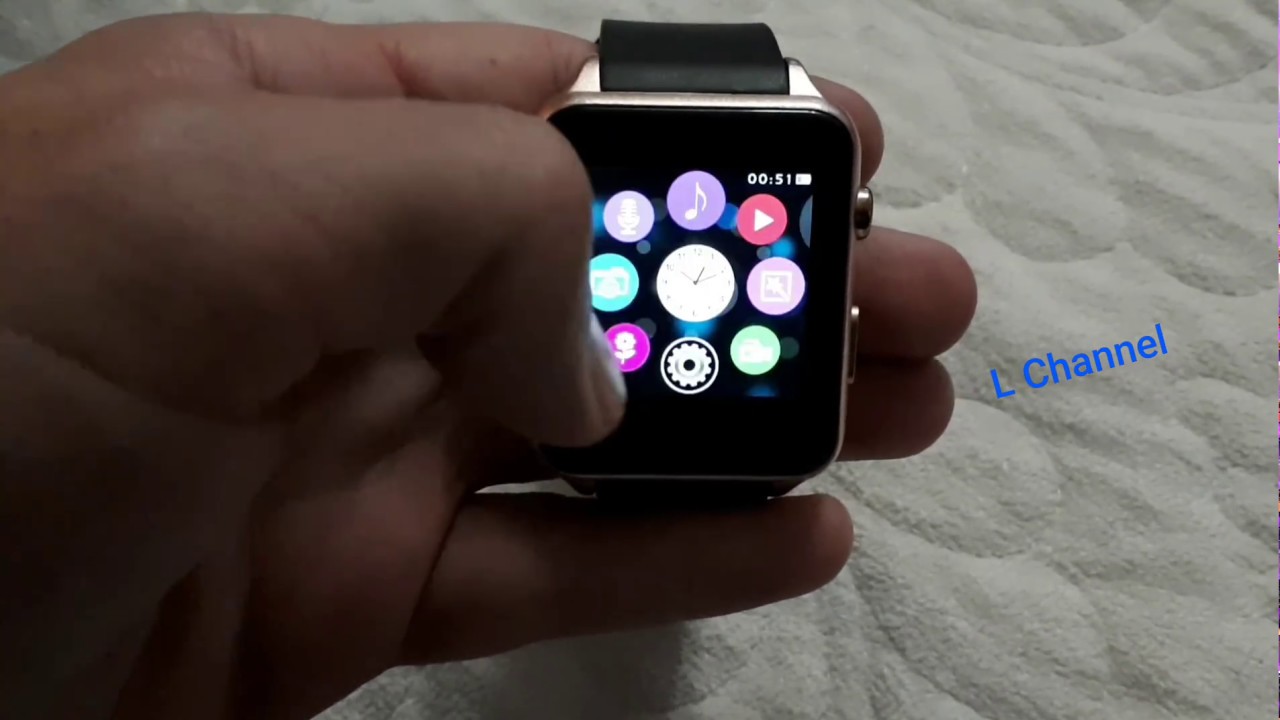 Super SmartWatch GT88 look like Apple Watch. GT88 support SIM Card, Camera  and it's Waterproof - YouTube