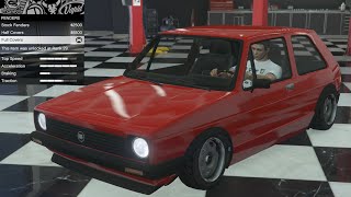 GTA 5 - DLC Vehicle Customization - BF Club (VW Golf) and Review