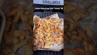 Never Throw Potato Skin Again 😱 | Crispy Air Fryer Potato Skin Chips Recipe 🔥