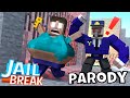 Monster School : JailBreak RIP Monsters - Minecraft Animation