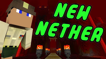 FIRST LOOK - NEW MINIONS, NEW ENEMIES AND NEW ITEMS! HYPIXEL SKYBLOCK NETHER UPDATE ON ALPHA NETWORK