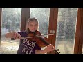 Grade 1 violin arpeggios. G major. ABRSM