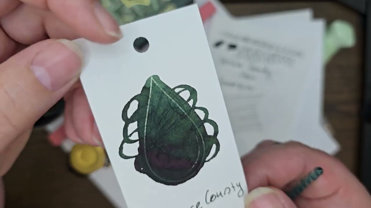 Spruce County Post Ink Review Ferris Wheel Press Fountain Pen Ink