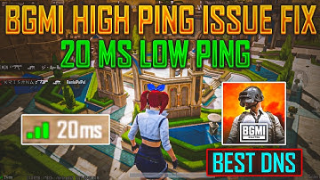 High Ping Problem Fix In Gaming | Network Issue Fix 2025 | 20 MS Low Ping - Best Gaming Dns