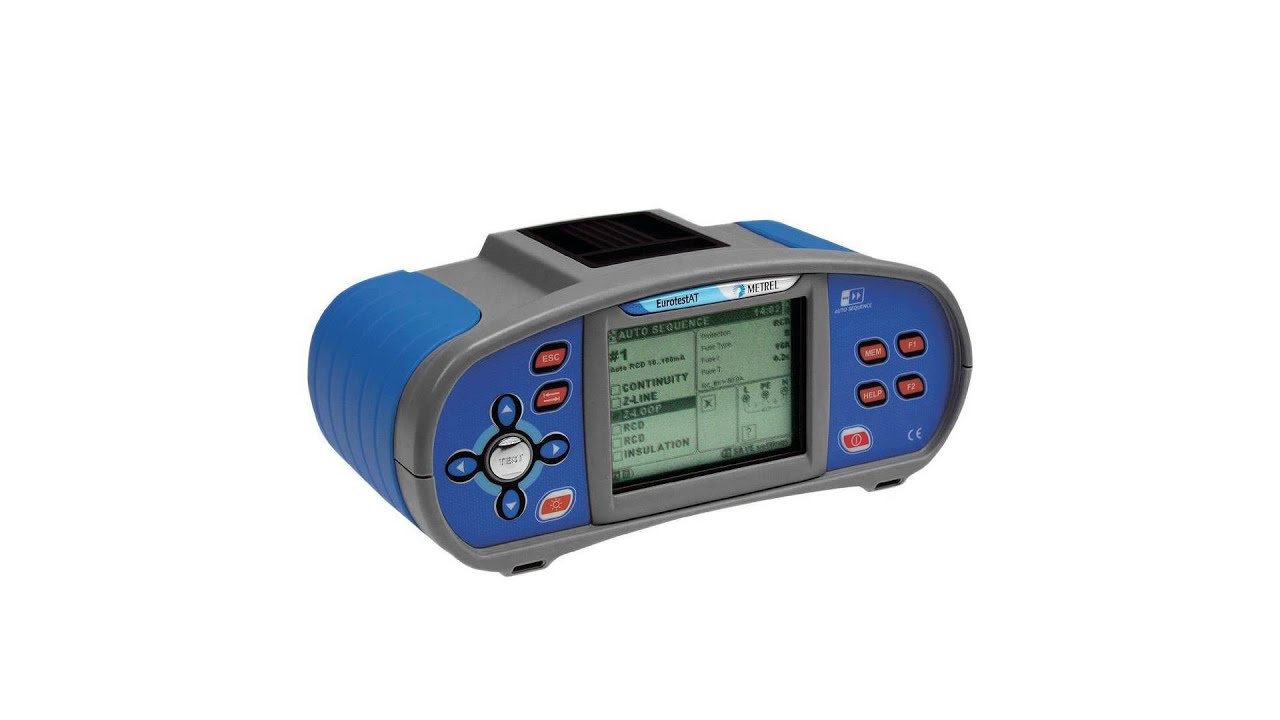 Měřicí přístroj VDE 3101 Eurotest AT