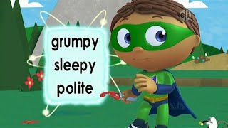 Super Why Super Why Change The Word Polite Clip For -P2V