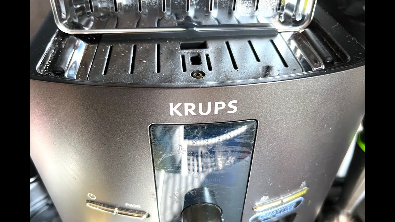 Krups cappuccino cleaning parts YouTube