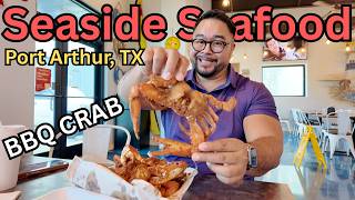BBQ CRAB at Seaside Seafood - Port Arthur TX