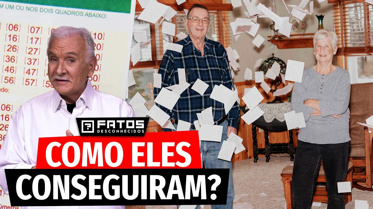 ⁣O casal que achou brecha em loteria e ganhou milhões