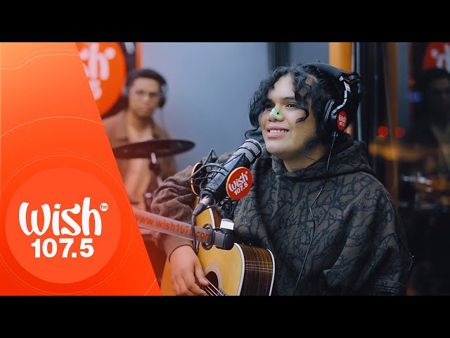 Dionela performs Musika LIVE on Wish 107.5 Bus class=