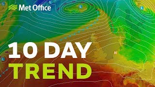 10 Day Trend – September sunshine and warmer weather? 11/09/19
