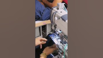 Lock Stitch Bottom Hemming Machine #shorts