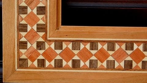 Picture Frame - Cosmati Wood Inlay