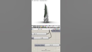 Grasshopper - EX 106 - Twist + Surface split