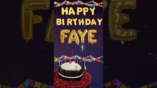 Happy birthday Faye!