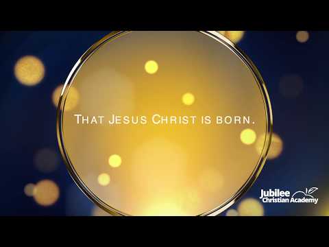 Go Tell It On The Mountain - Lyric Video - Jubilee Christian Academy