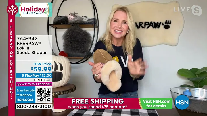 BEARPAW Loki II Suede Slipper