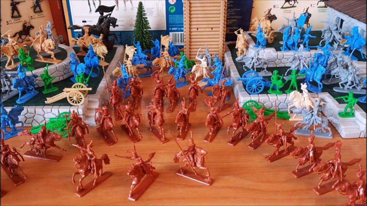 Солдатики 1/72 Гвардейские Казаки - YouTube