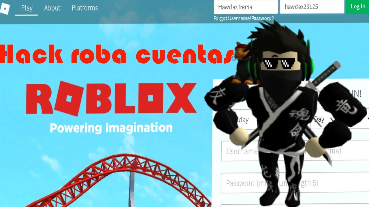 Hack Robacuentas De Roblox Imparchable - como hackear cuentas de roblox