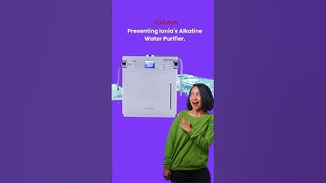 Use the Ionia Alkaline Water Ionizer to improve your hydration