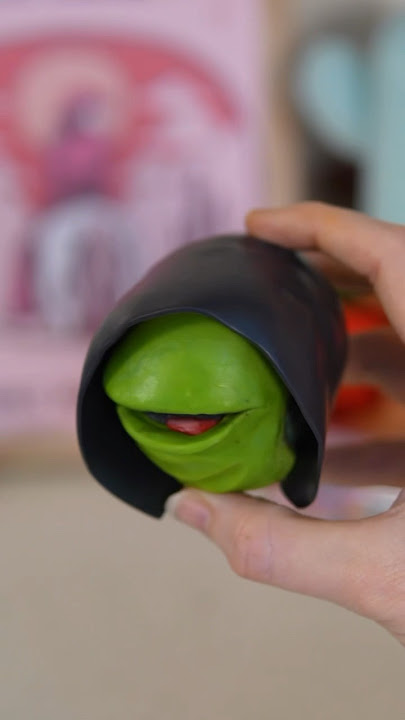 Evil Kermit Meme Hot Cocoa Bomb 🐸 #kermit #meme #chocolate #shorts