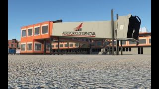 Genova  Cristoforo Colombo Airport  LIMJ  Scenery Cinematics  Microsoft Flight Simulator