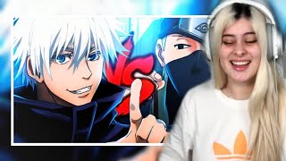 REAGINDO ao GOJO VS KAKASHI | COMBATE DE RIMAS | YONDAX ‹ Alpha ›