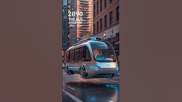 The evolution of the bus 🚎 made with AI #evolution #bus #future #ai