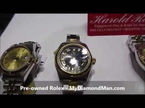 Pre Owned ROLEX WATCH HOUSTON   MyDiamondMan