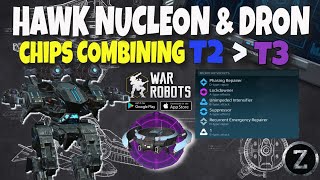 🔴 | WR | HAWK + DRON DISCUS & T3 CHIP | COMBINING CHIPS T2 to T3 | War Robots Gameplay screenshot 5