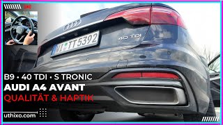 2023 Audi A4 Avant 40 Tdi Quattro S Tronic B9 | Fahr- & Testbericht Mit Fokus Auf Qualität & Haptik